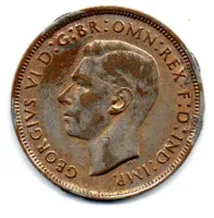 Reino Unido - 1940 - 1 Penny - C/ Solda e banho - Foto 2