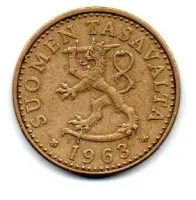 Finlândia - 1963 - 20 Pennia