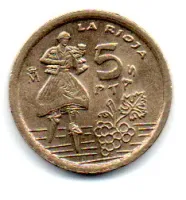 Espanha - 1996 - 25 Pesetas - La Rioja - Foto 2