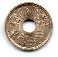 Espanha - 1996 - 25 Pesetas - Castilla La Mancha