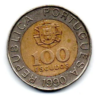 Portugal - 1990 - 100 Escudos Imagem