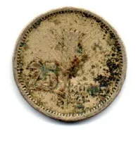 Turquia - 1944 - 25 Kurus - UTG