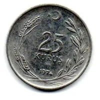 Turquia - 1974 - 25 Kurus