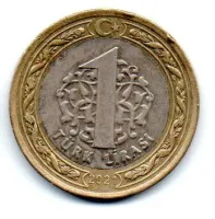 Turquia - 2021 - 1 Lira