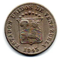 Venezuela - 1945 - 5 Centimos