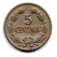 Venezuela - 1945 - 5 Centimos - Foto 2