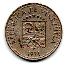 Venezuela - 1971 - 5 Centimos