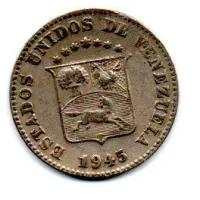 Venezuela - 1945 - 5 Centimos