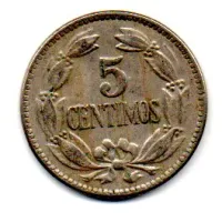 Venezuela - 1958 - 5 Centimos - Foto 2