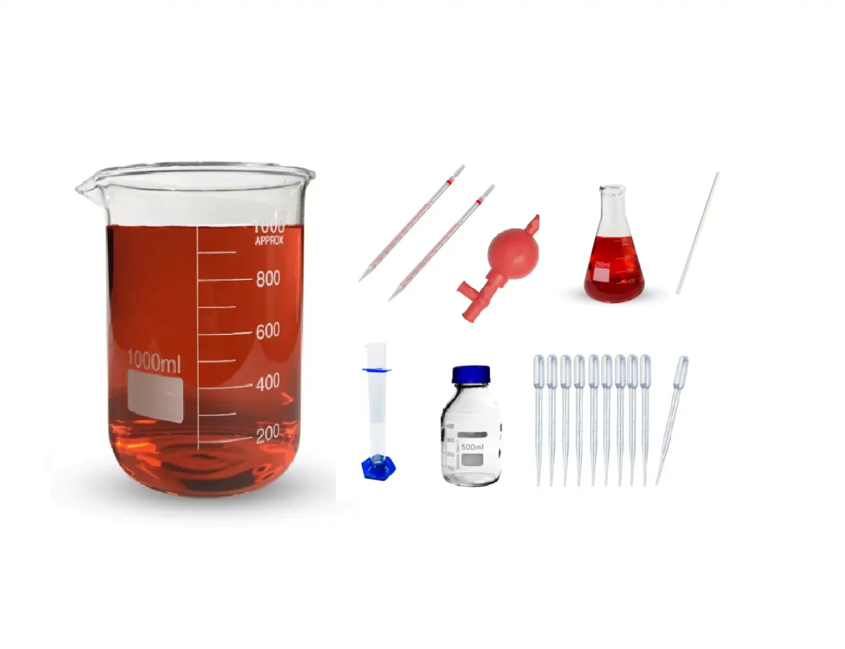 Kit Vidrarias De Química Básico Para Laboratório Escolar 2