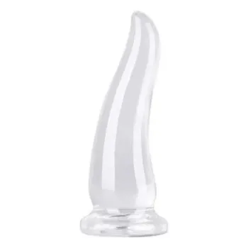 Plug Anal de Silicone com Ventosa 16 x 4,5cm - AP044