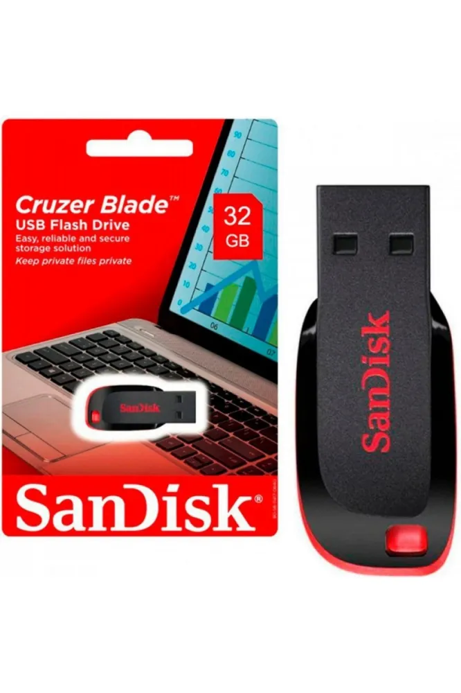 Pendrive Multilaser Sandisk  16GB Imagem