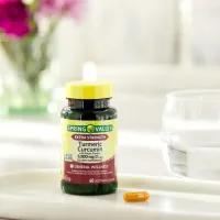 Turmeric Curcumin 1000mg - 60 Un - Vegano Spring Valley Importado - Foto 2