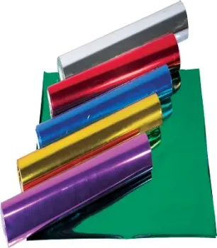 Papel espelhado cores sortidas 