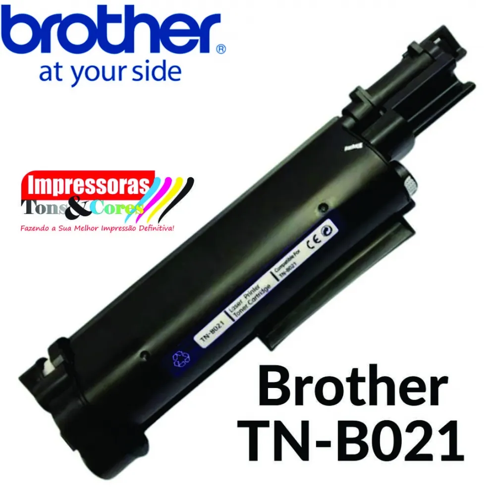 TONER COMPATÍVEL BROTHER TN-B021 PRETO | DCP-B7520DW B7520DW DCP-B7535DW | 2.6K