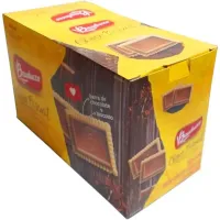 2 Caixas Biscoito Choco Biscuit Chocolate Ao Leite Bauducco Display 18x36g - Foto 3