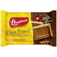 6 Caixas Biscoito Choco Biscuit Chocolate Ao Leite Bauducco Display 18x36g - Foto 4