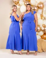 Vestido Longo Diva's Voga Azul - Foto 2