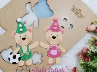 KIT04  Gabarito de Moldes em MDF  Coleção Ursos Encantados - Foto 11