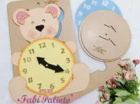 KIT04  Gabarito de Moldes em MDF  Coleção Ursos Encantados - Foto 9