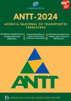 Apostila ANTT 2024 Engenharia de Transportes Especialista em Regulação de Serviços