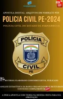 Apostila Polícia Civil PE 2024 PC PE ESCRIVÃO de POLÍCIA