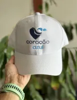 Boné Coração Azul - Foto 3
