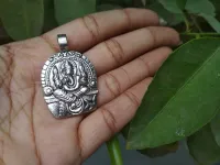 Esgotado! Pingente Ganesha - Aço - Foto 4