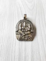 Esgotado! Pingente Ganesha - Aço - Foto 3