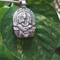 Esgotado! Pingente Ganesha - Aço - Foto 2