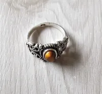 Anel  Olho de Tigre - Tamanho 16 - Foto 5