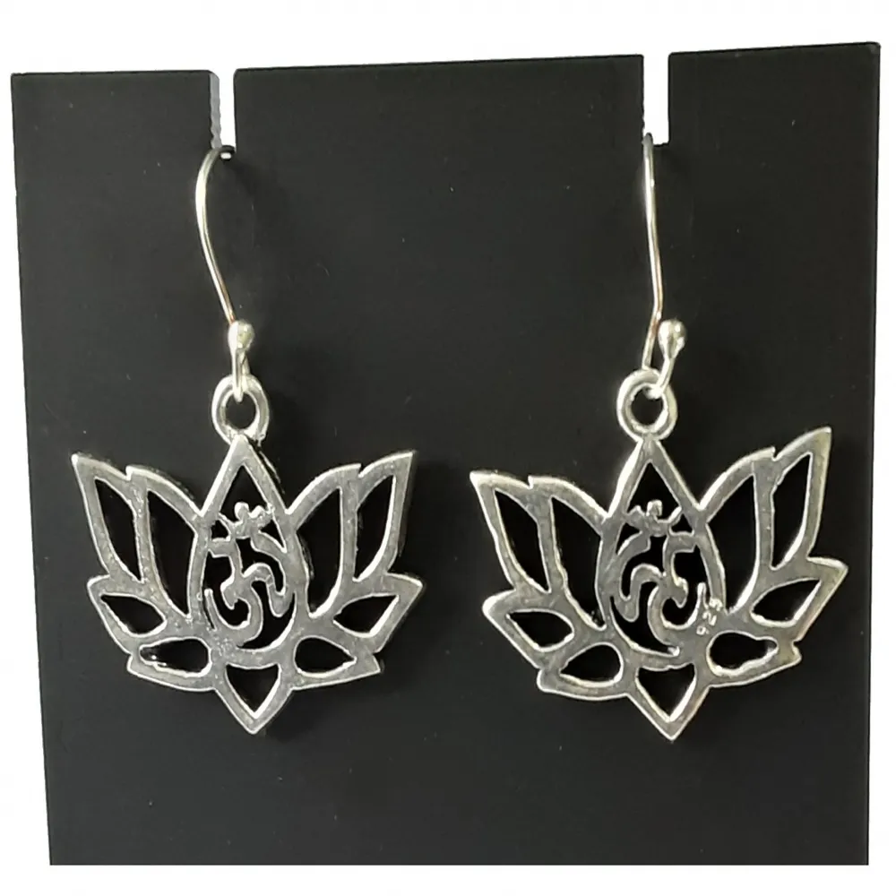 Brinco Flor de  Lótus 