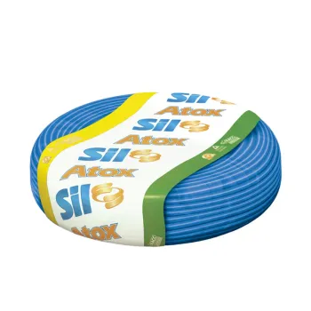 FIO CABOFLEX.SIL 1,5MM AZUL 100MT