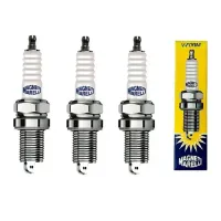 KIT 3 Velas KIA PICANTO 1.0 12V 3cc Flex  ano 2010 até 2014  LKR7DDE