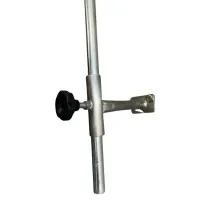 SUPORTE DE SORO DE PAREDE ZINCADO OU INOX  - Foto 3