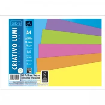Caderno Colado Criativo A4 Lumi Académie 50F