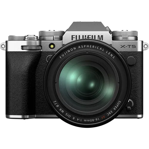 CÂMERA FUJIFILM X-T5 ( XT5 )+ LENTE XF 16-80mm F/4 R OIS WR - 40.2 MP | DESIGN CLÁSSICO | VÍDEO 6.2K