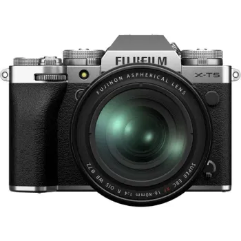 CÂMERA FUJIFILM X-T5 ( XT5 )+ LENTE XF 16-80mm F/4 R OIS WR - 40.2 MP | DESIGN CLÁSSICO | VÍDEO 6.2K