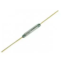 AMPOLA REED SWITCH DOURADA AXIAL 2X14 