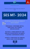 Apostila SES MT  Engenheiro Sanitarista Ano 2024
