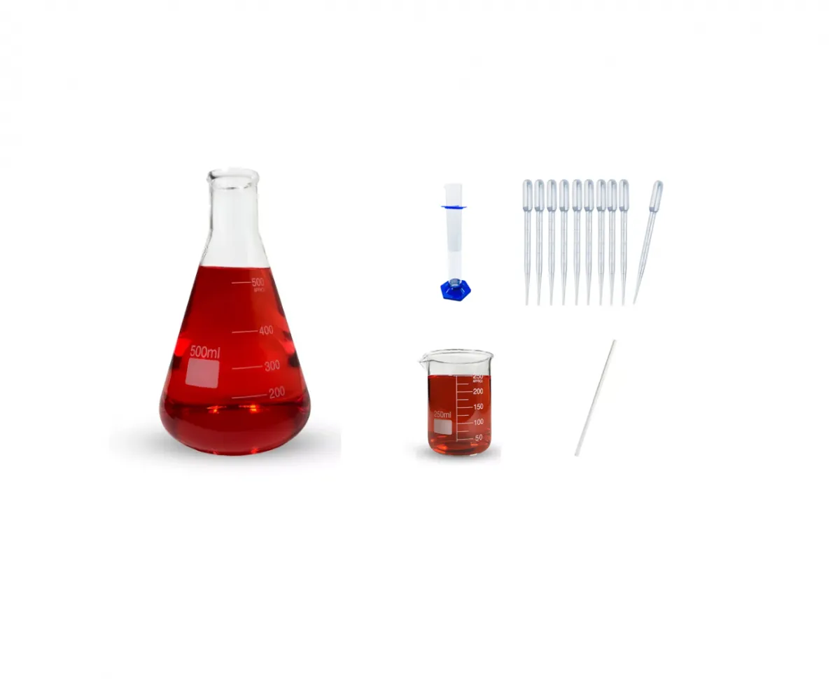 Kit Vidrarias De Química Básico Para Laboratório Escolar 3 Imagem