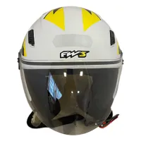 Capacete FW3  X Open Paises Brasil - Foto 5