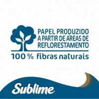Sublime Papel Higiênico Folha Dupla 12 Rolos - Foto 5