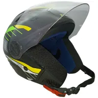 Capacete FW3  X Open Paises Brazil Preto  - Foto 3