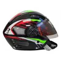 Capacete FW3  X Open Paises Italy Preto  - Foto 4