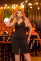 Vestido Lurex Preto - Foto 2