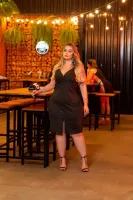 Vestido Lurex Preto - Foto 4