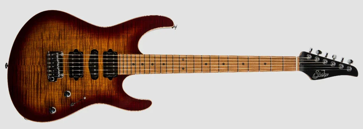 Moss Music - Guitarra Suhr Modern Plus Bengal Burst 01-MDP-0049
