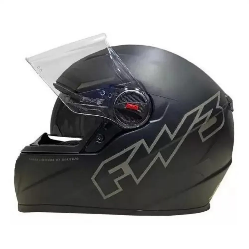 Capacete FW3 GTX Fox Classico c/ Viseira Interna
