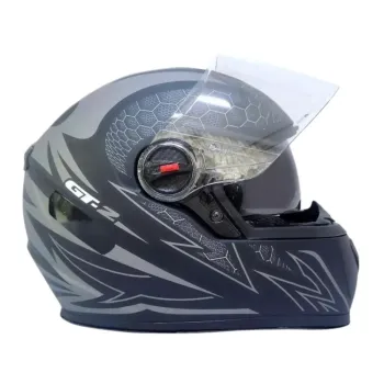 Capacete FW3 GTX GT2 Grafite fosco c/ vis interna